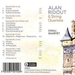 Ridout: 6 String Quartets