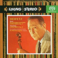 Heifetz plays Bruch & Vieuxtemps [Hybrid SACD]