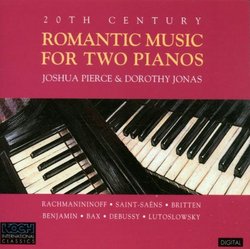 Twentieth Century Romantic Music for Two Pianos