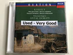 Kodaly: Hary Janos Suite, Dances of Galanta, Variations on a Hungarian Folk Song "The Peacock", Dances of Marosszek