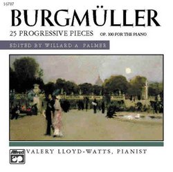 Burgmüller -- 25 Progressive Pieces, Op. 100 (CD) (Alfred Masterwork Editions)