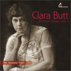 Clara Butt the Acoustic Years 1