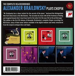 Alexander Brailowsky plays Chopin - The Complete RCA Album Collection