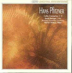Hans Pfitzner: Cello Concertos 1-3