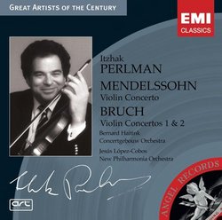 Mendelssohn: Violin Concerto/Bruch: Violin Concertos #1 & 2 - Itzhak Perlman, Bernard Haitink, Jesus Lopez-Cobos