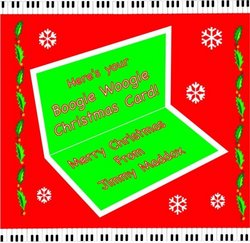 Boogie Woogie Christmas Card