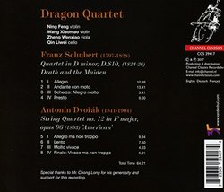 Schubert: String Quartet No.14; Dvoák: String Quartet No.12