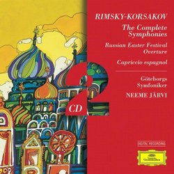 "Rimsky-Korsakov: The Complete Symphonies; Russian Easter Festival Overture; Capriccio Espagnol [Germany]"