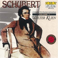 Schubert: Complete Piano Sonatas, Vol. 1