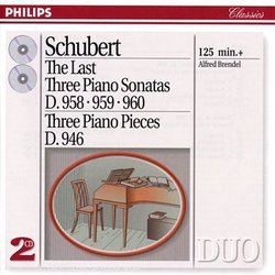 Schubert: The Last Three Piano Sonatas D. 958-959-960