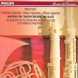 Mozart: Clarinet Quintet, etc / Academy Chamber Ensemble