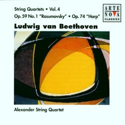 Beethoven: String Quartets, Op. 74 & Op. 59, No. 1