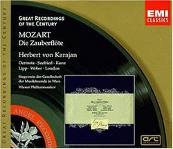 Great Recordings Of The Century - Mozart: Die Zauberflote / Karajan, Dermota, Seefried, Lipp, et al