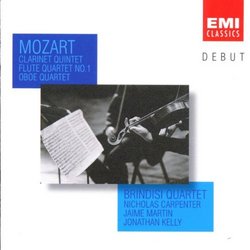 Mozart: Clarinet Quintet in A / Oboe Quartet in F / Flute Quartet 1 in D