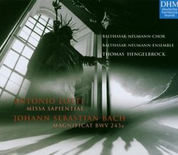 Lotti: Missa Sapientiae; J.S. Bach: Magnificat BWV 243a