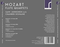 Mozart: Flute Quartets