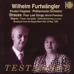 Strauss: Four Last Songs; Wagner" Excerpts from Tristan und Isolde & Götterdämmerung