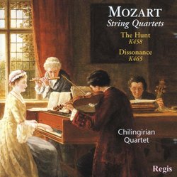 Chilingirian String Quartet - Mozart SQs No 17 in B flat K 458, No 19 in C K 465