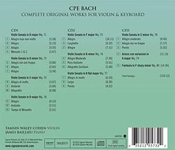 Complete Original Works for Violin and Keyboard