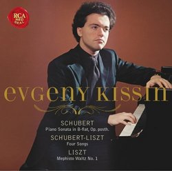 Schubert: Piano Sonata in B-flat; Schubert-Liszt: Four Songs; Liszt: Mephisto
