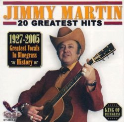 20 Greatest Hits by Martin, Jimmy (2006) Audio CD