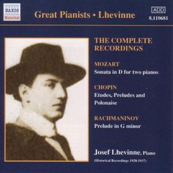 Great Pianists: Josef Lhevinne