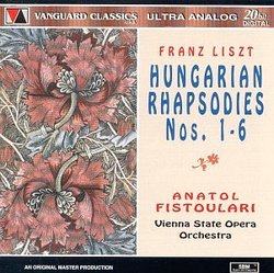 Hungarian Rhapsodies 1-6