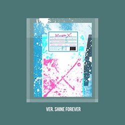 MONSTA X KPOP 1st Repackage CD [SHINE FOREVER + THE COMPLETE X-CLAN Ver.] SET Album