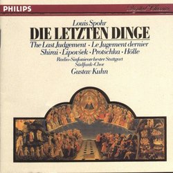 Spohr: Die Letzten Dinge [The Last Judgement] (oratorio)