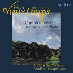 Henri Vieuxtemps: Complete Works for Viola & Piano