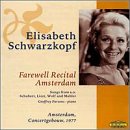 Elisabeth Schwarzkopf Farewell Recital 1977