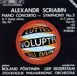 Scriabin: Piano Concerto/ Symphony 3 "Divine Poem"