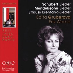 Schubert, Mendelssohn: Lieder; Strauss: Brentano-Lieder