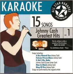 ASK-1547 Country Karaoke: Johnny Cash, Vol. 1