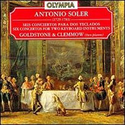 Soler: Six Concertos for Two Keyboard Instruments