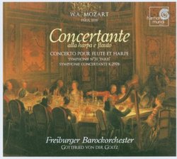 Mozart: Concerto for Flute & Harp, Symphony No. 31 (Paris) K 297, Symphonie Concertante K. 297b