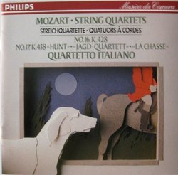 Mozart: String Quartets No. 16 K. 428 & No. 17 K. 458