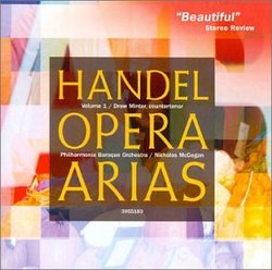 Handel Opera Arias, Vol. 1 ~ Drew Minter, PBO, McGegan