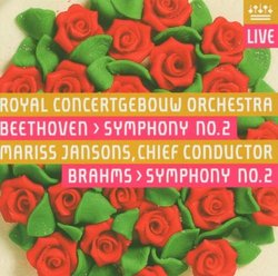 Beethoven: Symphony No. 2; Brahms: Symphony No. 2 [Hybrid SACD]