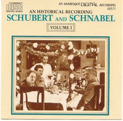 Schubert and Schnabel, Vol I; Piano Quintet in A, D. 667 ('Trout'); Piano Sonata in A Major, D. 959