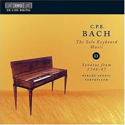 C.P.E. Bach: The Solo Keyboard Music, Vol. 11