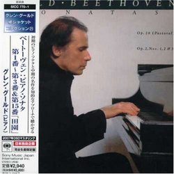 Beethoven: Piano Sonatas Nos. 1, 2, 3 & 15 [Japan]