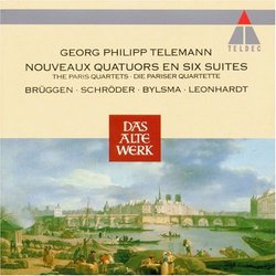 Telemann: Nouveaux Quatuors En Six Suites
