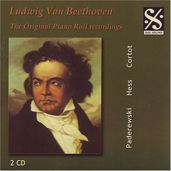 Beethoven: The Original Piano Roll Recordings