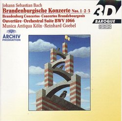 Brandenburg Concerti 1-3