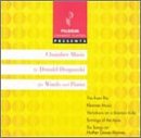 Draganski: Chamber Music for Winds and Piano: Trio from Rio; Klezmer Music; Variations on a Bosnian Kolo; Turnings of the Ayre; Six Songs on Mother Goose Rhymes
