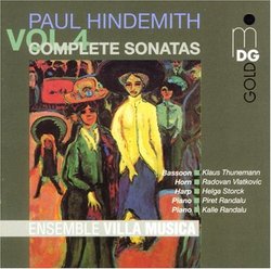 Hindemith: Complete Sonatas, Vol. 4
