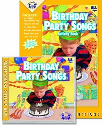 Birthday Party Songs CD/Book Set