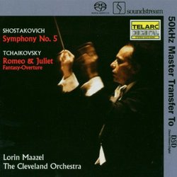 Shostakovich: Symphony No. 5; Tchaikovsky: Romeo & Juliet
