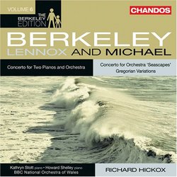 Lennox Berkeley: Concerto for Two Pianos; Michael Berkeley: Concerto for Orchestra 'Seascapes'
